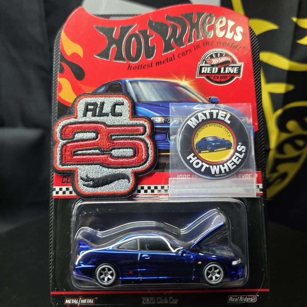 Hot Wheels RLC 1995 Honda Integra Type R JCP06 2025 Patch + Button - Picture 2 of 5